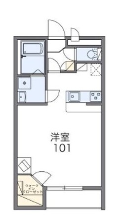 レオパレスオレンジの物件間取画像